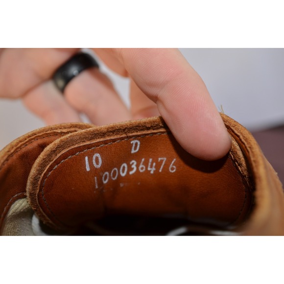 Allen Edmonds X Brooks Brothers Wingtip Brogue Oxfords Brown Leather 10 D Vibram - Picture 8 of 8